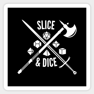 Dungeons and Dragons Slice and Dice Sticker